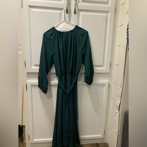 Emerald‎ green dress